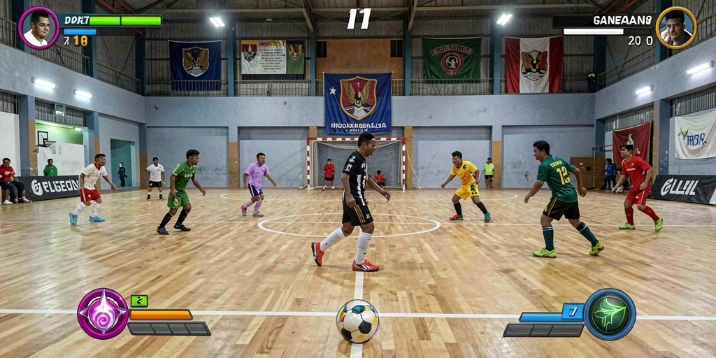 Tampilan antarmuka yang sederhana dan menarik.