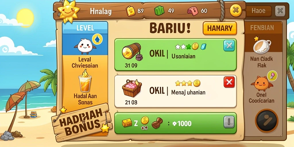 Tampilan antarmuka yang ramah pengguna.