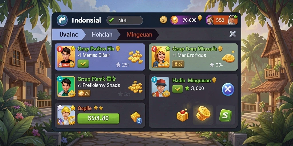 Tampilan awal aplikasi DV188 yang menarik.