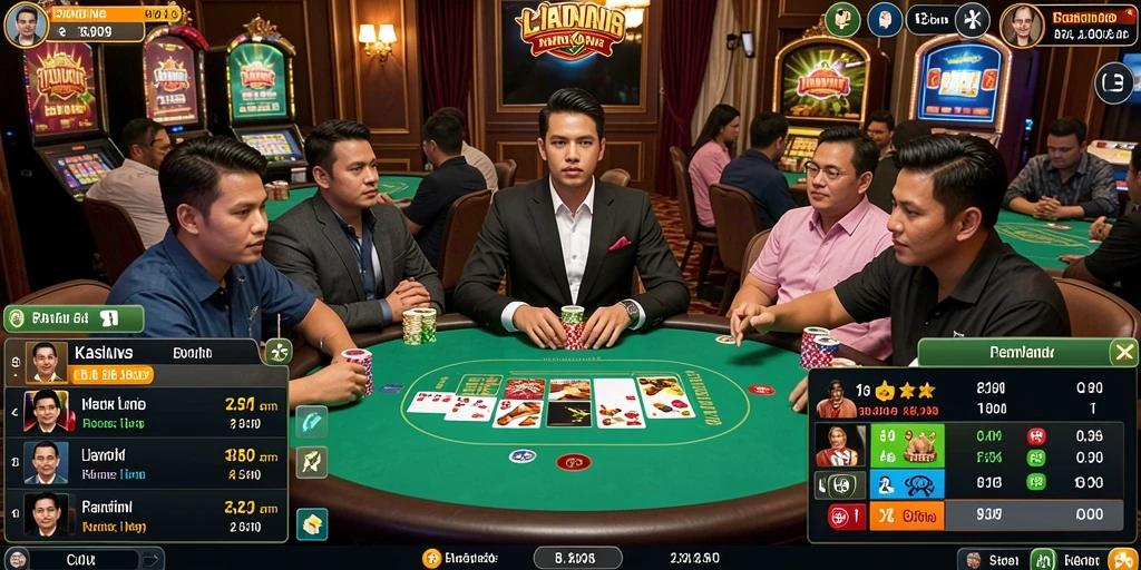 Tampilan awal game yang menarik perhatian.