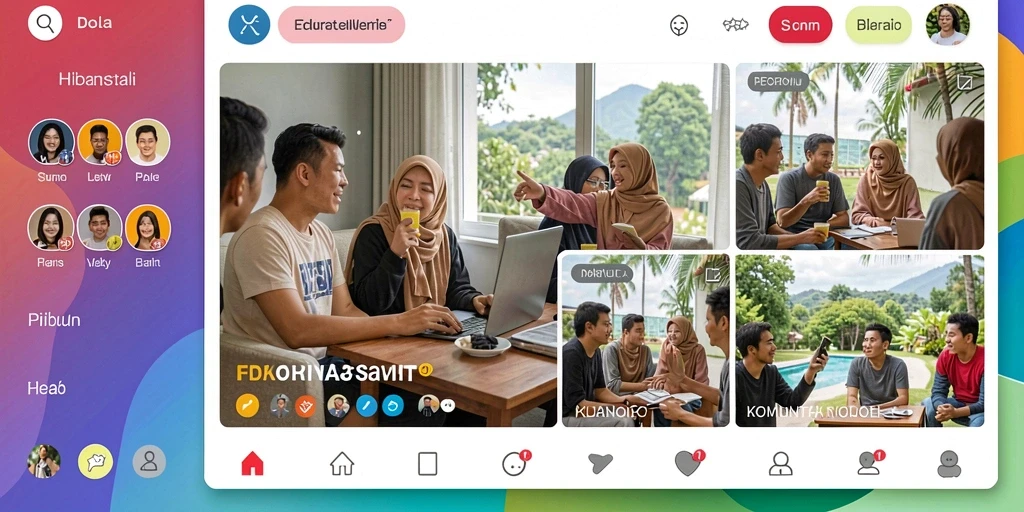 Tampilan utama JUTA7 yang menarik dan user-friendly.