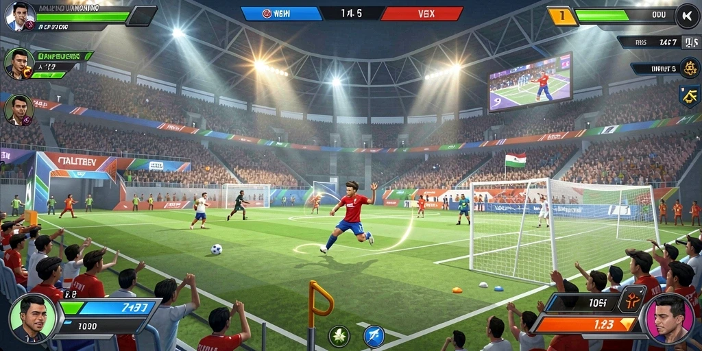 Screenshot menampilkan grafis detail karakter utama.
