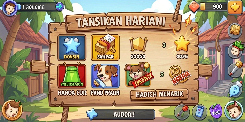 Tampilan grafik yang memukau dan menarik.