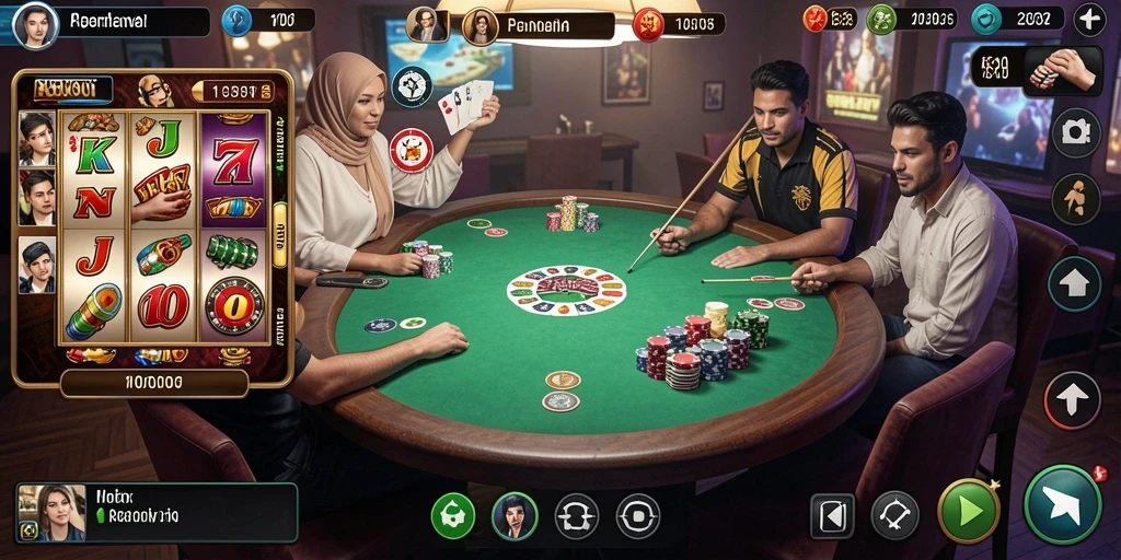 Tampilan antarmuka yang menarik dan user-friendly.