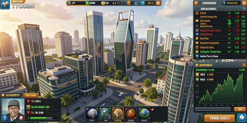 Tampilan utama game RAJACAIR yang menarik.