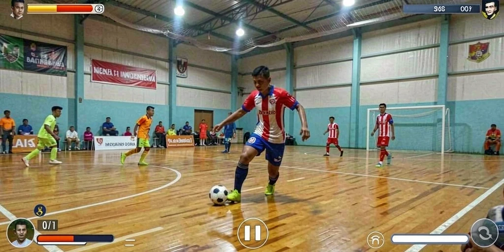 Tampilan awal yang menarik dan intuitif.