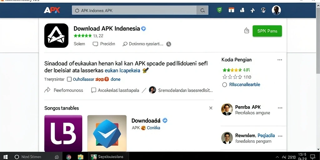 Tampilan menu utama yang menarik dan mudah dinavigasi.