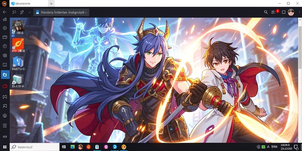 Screenshot menunjukkan karakter baru yang ditambahkan.