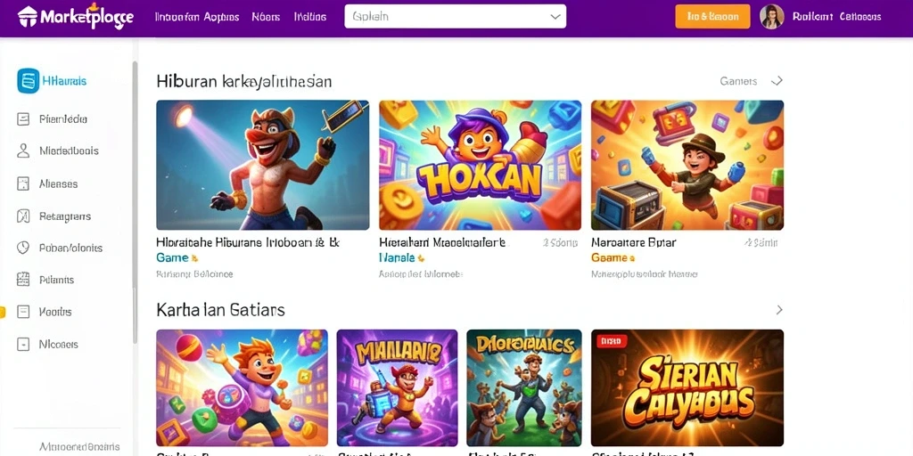 Tampilan antarmuka yang menarik dan mudah dinavigasi.