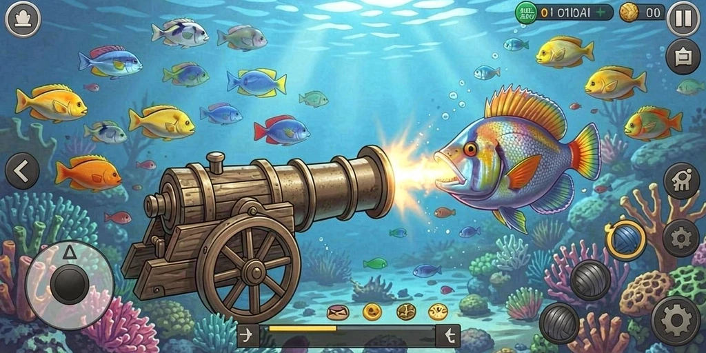 Tampilan permainan slot yang menarik dan modern.