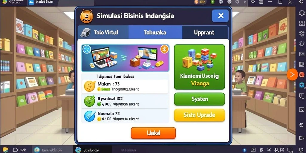Tampilan antarmuka yang ramah pengguna.