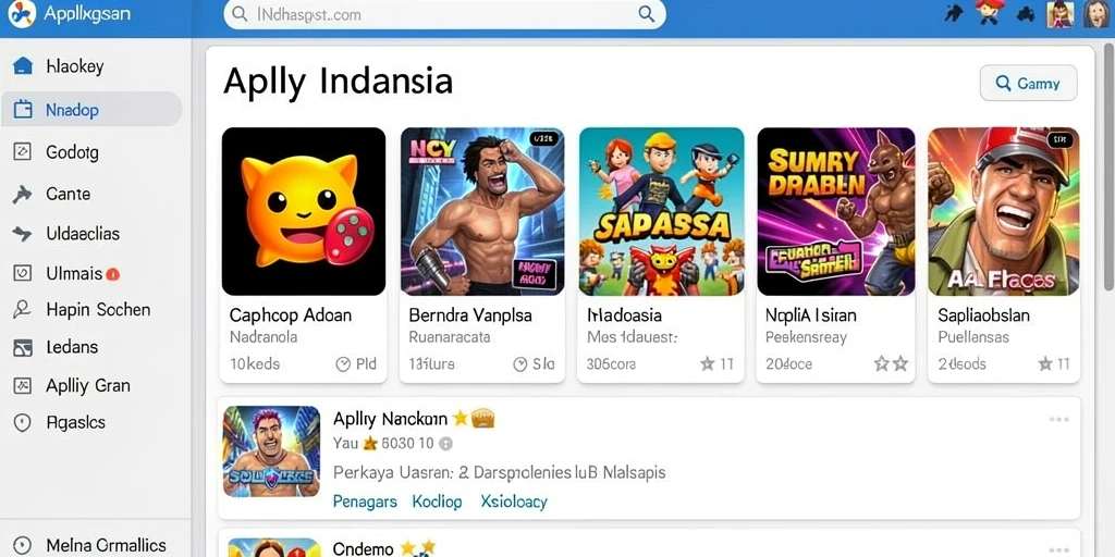 Screenshot menunjukkan aksi mendebarkan dalam permainan.